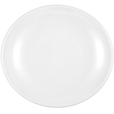 (6 Stück) SELTMANN WEIDEN | Teller - flach oval - 210x192mm - Weiß