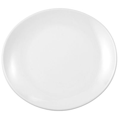 (6 Stück) SELTMANN WEIDEN | Teller - flach oval - 250x230mm - Weiß