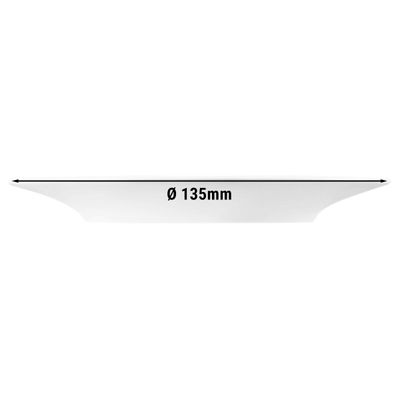 (6 Stück) SELTMANN WEIDEN | Untertasse - rund klein - Ø 135mm - Weiß