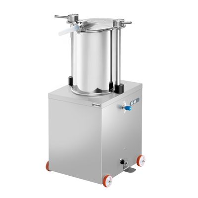 Hydraulischer Wurstfüller - 50 Liter - 560 Watt - Edelstahl