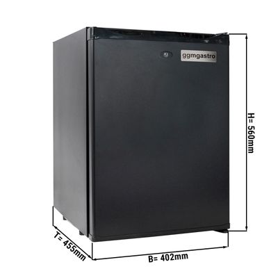 Mini hűtőszekrény - 1 ajtóval - csendes és zárható