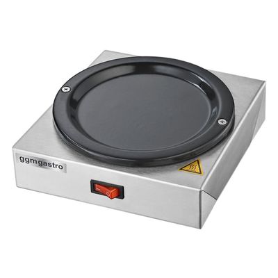 Warmhalteplatte - für 1 Kaffee- oder Teekanne Ø 174 mm - 60 Watt