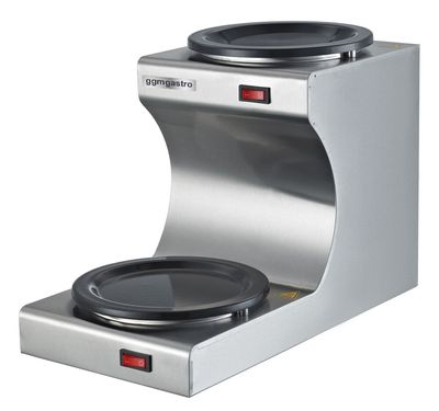 Warmhalteplatte - für 2 Kaffee- oder Teekannen je Ø 174 mm - 160 Watt
