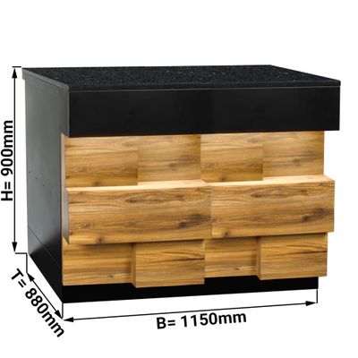 1 4 m طاولات كاشير زاوية