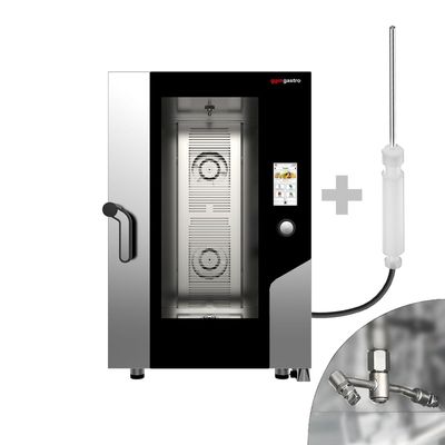 Kombidämpfer - Touch - 10x GN 1/1 oder EN 60x40 - inkl. Waschsystem & Temperaturfühler