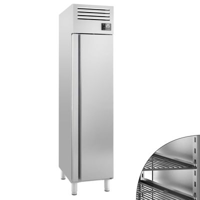 Kühlschrank Edelstahl Premium PLUS - GN 1/1 - 325 Liter - mit 1 Tür
