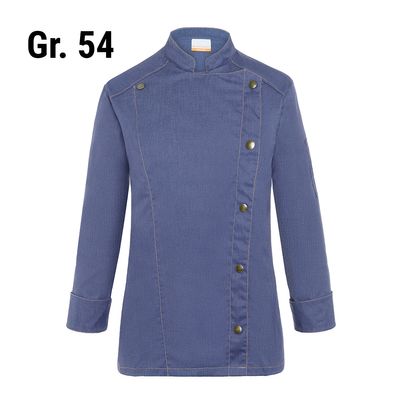 Karlowsky Kadın Şef Ceketi Kot Stili - Vintage Mavi - Beden: 54