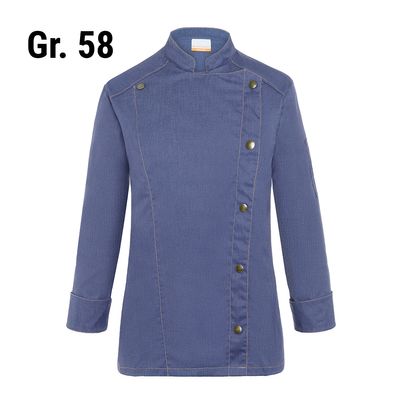 Karlowsky Kadın Şef Ceketi Kot Stili - Vintage Mavi - Beden: 58