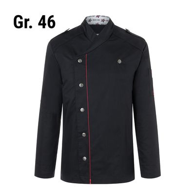 KARLOWSKY | Şef Ceketi ROCK CHEF® - Siyah - Beden: 46