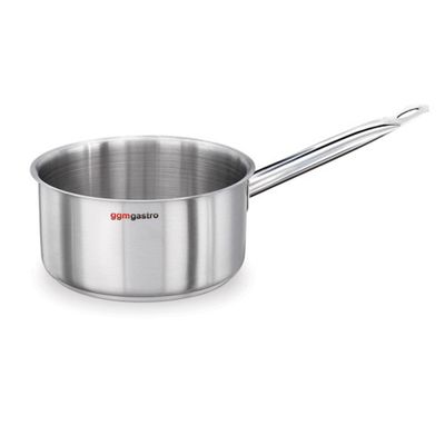 Stiel-Kasserolle - Ø 160mm - Höhe: 110mm - Edelstahl