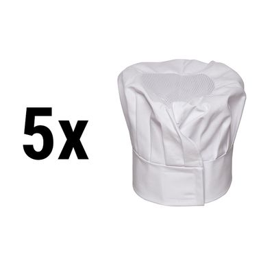 (5 komada) kuharska kapa jean - bijela 