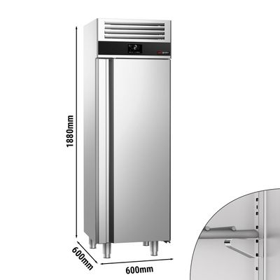 Refrigerador - 0,6 x 0,6 m - 400 litros - con 1 puerta