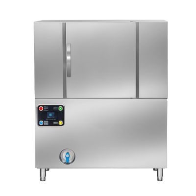 Korbtransportspülmaschine - Digital - 11,25 kW - mit Reiniger- & Klarspülerpumpe