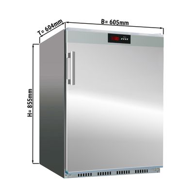 Buzdolabı - 0,6 x 0,6 m - 130 Litre - 1 Kapılı 