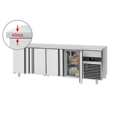 Kühltisch PREMIUM - 2330x700mm - mit 4 Türen