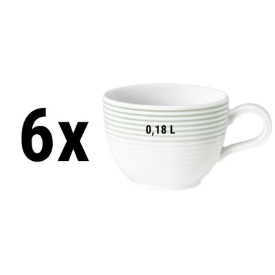 (6 pieces) Seltmann Weiden - Coffee cup Tulip - 0.18 liters