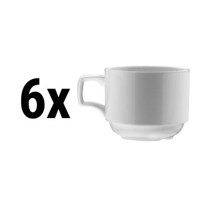 (6 pieces) SEA WAVE - Coffee/tea cup - 230 cc	