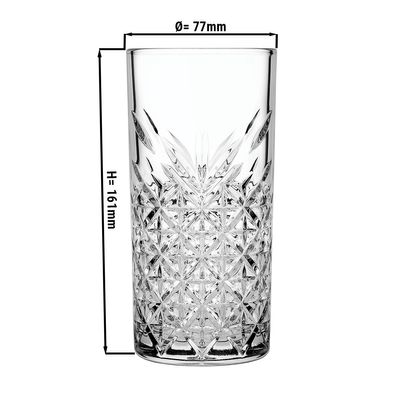 (12 Stück) Longdrinkglas - TIMELESS - 450 ml