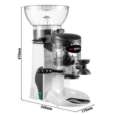 Coffee grinder - White - 1kg - 270 Watt - 77dB