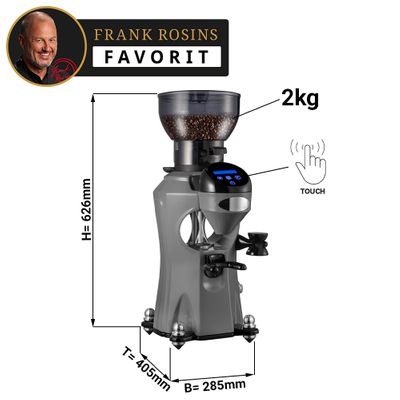 Coffee grinder grey - Touch - 2 kg - 45 dB