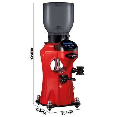 Kahve Değirmeni - Kırmızı - Dokunmatik - 2 kg - 356 Watt - 45dB
