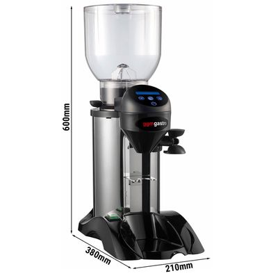 Kaffeemühle - Edelstahl Korpus - 2kg - 356 Watt - 77dB