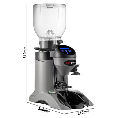 Moulin à café - Gris - 2kg - 356 Watt - 63 dB