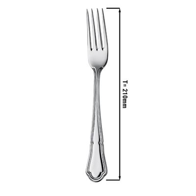 Dinner fork Vincenza - 21 cm - set of 12