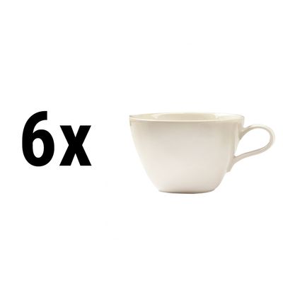 (6 sztuk) Seltmann Weiden - Filiżanka do kawy mlecznej - 0,35 litra 