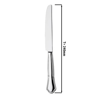 (12 sztuk) Nóż stołowy Vincenza - 24 cm