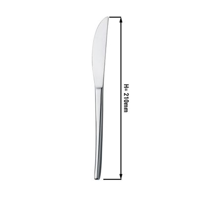 (12 Adet) Yemek Bıçağı Aleria - 21 cm 