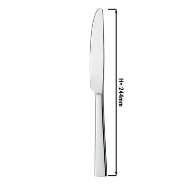 (12 sztuk) Nóż stołowy Luca - 24,4 cm