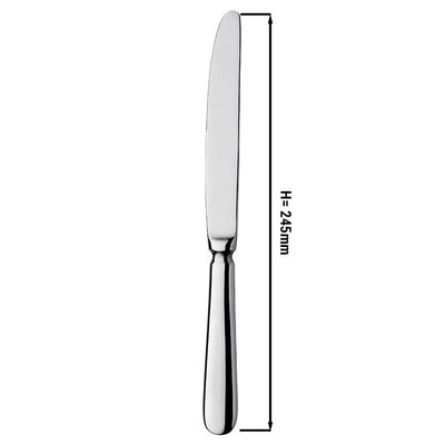 (12 Adet) Yemek Bıçağı Milo - 24,5 cm