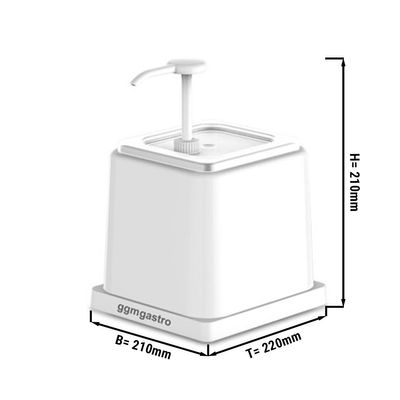 Dispenser di maionese - 2 litri