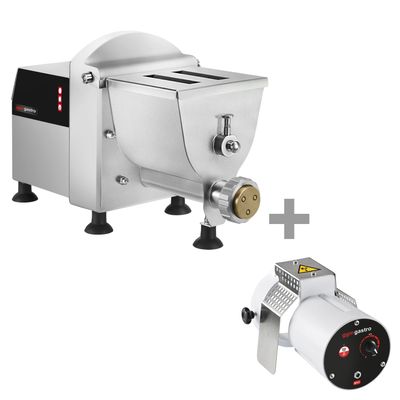 Elektrische Nudelmaschine - 5 kg/h - 250 Watt - inkl. Pastaschneider