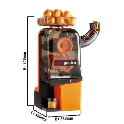 Električna presa za naranče - Narančasta boja - Ručni sokovnik