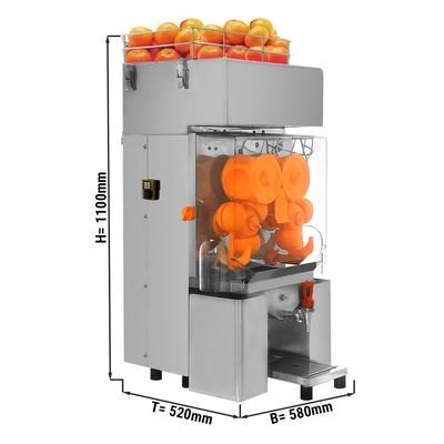 Elektrische sinaasappelpers - Roestvrijstaal