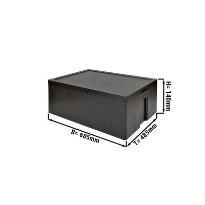 Ισοθερμικό Κιβώτιο Maxi - 21,3 Λίτρα | Μονωτικό Κιβώτιο | Κιβώτιο από Φελιζόλ | Polibox | Θερμαντικό Κιβώτιο