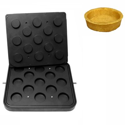 Placa para máquina de tortinha - forma: redonda - Ø 60 mm / altura: 16 mm