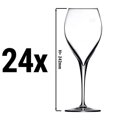 (24 pieces) Red wine glass - PERCEPTION - 445 ml