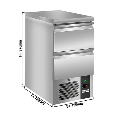 Saladet / Tezgah Tipi Buzdolabı ECO - 0.45 x 07 m - 2 Çekmeceli