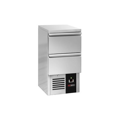 Kühltisch PREMIUM - 450x700mm - 2 Schubladen