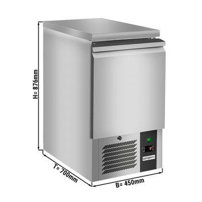 Холодильный стол ЕСО - 0,45 x 07 m / 1 дверь / объем: 102 л 