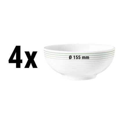 (4 pieces) Seltmann Weiden - Bowl round - Ø 15,5 cm
