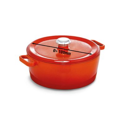 Stew pot - Ø 100 mm - orange