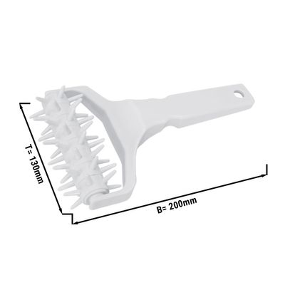 Valjak za probadanje tijesta od plastike - 20 x 13 cm
