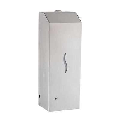 Soap dispenser with sensor - 1000 ml stainless steel