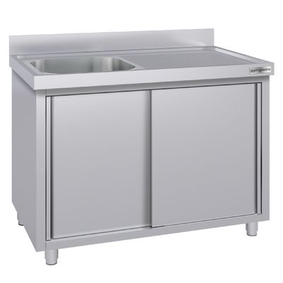Spülschrank ECO - 1600x600mm - mit 1 Becken links