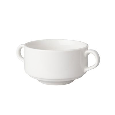 (12 Stück) BUDGETLINE - Suppentasse Mammoet - 30 cl - Weiß