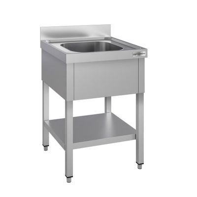 Spültisch ECO - 600x700mm - mit Grundboden & 1 Becken